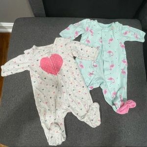 Carter’s pijamas set size 3 months